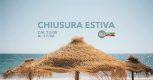 ferie, chiusi per ferie, estate 2018, vacanze 2018, REI, Gruppo REI, Rete Elettrica Italia