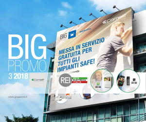 Big Promo 3, Comelit REI, gruppo REI, videosorveglianza, domotica, videocitofonia