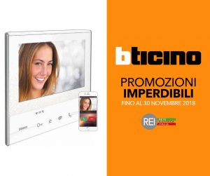 Bticino, promozioni, distributori rei