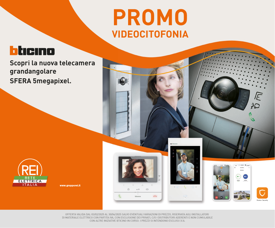 Promo Videocitofonia BTicino