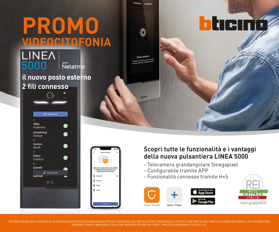 BTicino promo videocitofonia estate 2025
